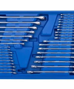 Kobalt Mechanics Tool Sets 250-Piece Standard (SAE) and Metric Combination Polished Chrome Mechanics Tool Set (1/4-in; 3/8-in) -Kobalt Best Sale 42702394 scaled