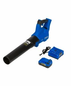 Kobalt Cordless Electric Leaf Blowers 24-volt 500-CFM Brushless Handheld Cordless Electric Leaf Blower 4 Ah (Battery & Charger Included) 11 Kobalt Cordless Electric Leaf Blowers 24-volt 500-CFM Brushless Handheld Cordless Electric Leaf Blower 4 Ah (Battery & Charger Included) -Kobalt Best Sale 42705509