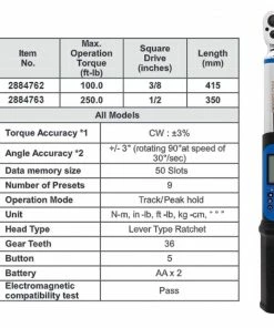 Kobalt Torque Wrenches 3/8-in Drive Digital Torque Wrench (5-ft lb to 100-ft lb) 17 Kobalt Torque Wrenches 3/8-in Drive Digital Torque Wrench (5-ft lb to 100-ft lb) -Kobalt Best Sale 42708358