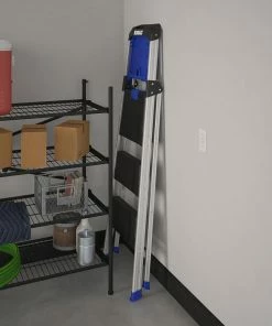 Kobalt Step Stools 3-Step 250-lb Capacity Gray Aluminum Foldable Step Stool 14 Kobalt Step Stools 3-Step 250-lb Capacity Gray Aluminum Foldable Step Stool -Kobalt Best Sale 43410327