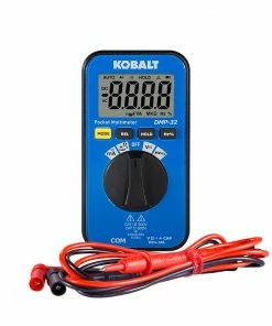 Kobalt Test Meters 0.2 Amp 600V Digital Multimeter (Battery Included) -Kobalt Best Sale 43489078