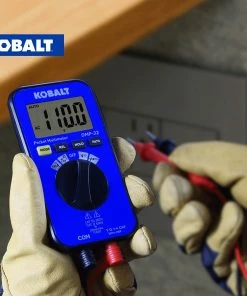 Kobalt Test Meters 0.2 Amp 600V Digital Multimeter (Battery Included) -Kobalt Best Sale 43489079