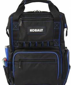 Kobalt Tool Bags Blue Black Polyester 11.5-in Backpack 15 Kobalt Tool Bags Blue Black Polyester 11.5-in Backpack -Kobalt Best Sale 43928499 scaled