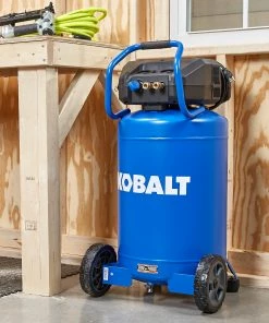 Kobalt Air Compressors 20-Gallon Single Stage Portable Corded Electric Vertical Air Compressor -Kobalt Best Sale 44018210