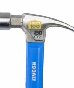 Kobalt Hammers 100-year anniversary 20-oz Smooth Face Steel Head Fiberglass Claw Hammer -Kobalt Best Sale 44221555