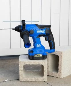 Kobalt Rotary Hammer Drills 24-Volt 7/8-in SDS-Plus Variable Speed Cordless Rotary Hammer Drill -Kobalt Best Sale 44360848