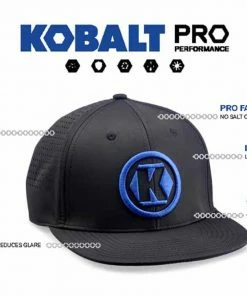 Kobalt Hats Kobalt Black Performance Ball Cap -Kobalt Best Sale 44366411