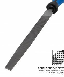 Kobalt Files 8-in Smooth File Set File -Kobalt Best Sale 44395605