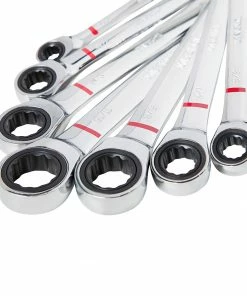 Kobalt Ratchet Wrenches & Sets 8-Piece Set 12-Point Standard (SAE) Flexible Head Ratchet Wrench Set -Kobalt Best Sale 44419163