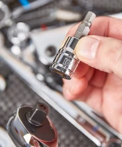 Kobalt Driver Sockets & Sets 3/8-in Drive 1/4-in Hex Bit Standard (SAE) Driver Socket 7 Kobalt Driver Sockets & Sets 3/8-in Drive 1/4-in Hex Bit Standard (SAE) Driver Socket -Kobalt Best Sale 44429721