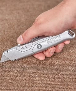 Kobalt Utility Knives Kobalt 2pk retractable utility knife 18mm 6-Blade Retractable Utility Knife with On Tool Blade Storage -Kobalt Best Sale 44458454