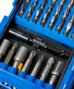 Kobalt Screwdriver Bits Screwdriver Bit Set (52-Piece) 5 Kobalt Screwdriver Bits Screwdriver Bit Set (52-Piece) -Kobalt Best Sale 44608939