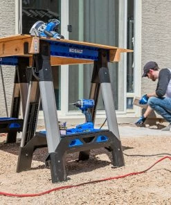 Kobalt Saw Horses 30.63-in W x 33.5-in H Adjustable Pp and Steel Construction Saw Horse (1000-lb Capacity) 34 Kobalt Saw Horses 30.63-in W x 33.5-in H Adjustable Pp and Steel Construction Saw Horse (1000-lb Capacity) -Kobalt Best Sale 44626110 scaled