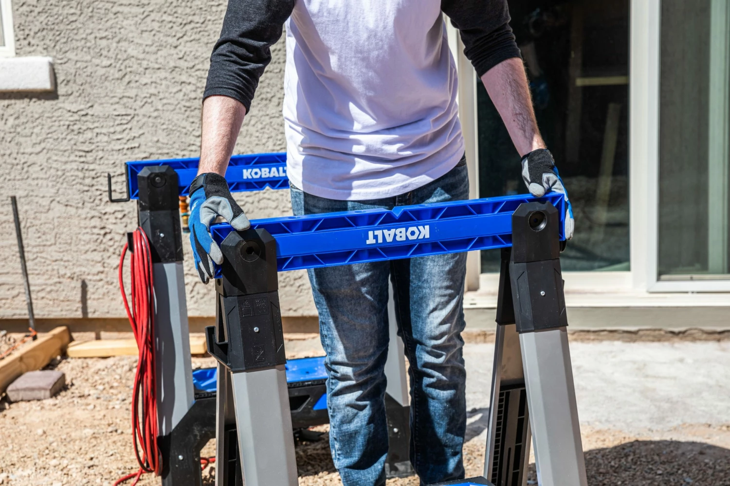 Kobalt Saw Horses 30.63-in W x 33.5-in H Adjustable Pp and Steel Construction Saw Horse (1000-lb Capacity) 20 Kobalt Saw Horses 30.63-in W x 33.5-in H Adjustable Pp and Steel Construction Saw Horse (1000-lb Capacity) - Image 20