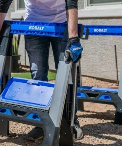 Kobalt Saw Horses 30.63-in W x 33.5-in H Adjustable Pp and Steel Construction Saw Horse (1000-lb Capacity) 26 Kobalt Saw Horses 30.63-in W x 33.5-in H Adjustable Pp and Steel Construction Saw Horse (1000-lb Capacity) -Kobalt Best Sale 44628184 scaled