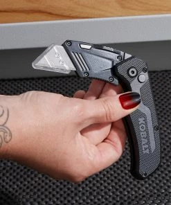 Kobalt Utility Knives Kobalt Speed Release Compact Knife 18mm 1-Blade Folding Utility Knife -Kobalt Best Sale 44864437