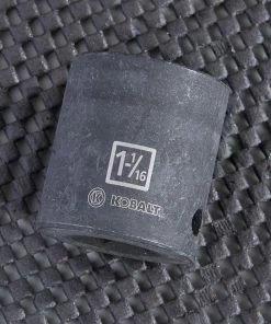 Kobalt Impact Sockets & Impact Socket Sets Standard (SAE) 1/2-in Drive 1-1/16-in 6-Point Impact Socket -Kobalt Best Sale 44893531