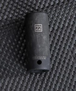 Kobalt Impact Sockets & Impact Socket Sets Metric 1/2-in Drive 22mm 6-Point Impact Socket 6 Kobalt Impact Sockets & Impact Socket Sets Metric 1/2-in Drive 22mm 6-Point Impact Socket -Kobalt Best Sale 44893548