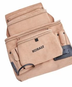 Kobalt Tool Pouches Leather General Construction Tool Pouch -Kobalt Best Sale 45007059