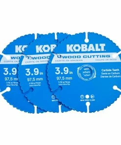 Kobalt Circular Saw Blades 3-Pack 4-in Set High-speed Steel Circular Saw Blade Set -Kobalt Best Sale 45064808