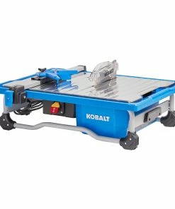 Kobalt Tile Saws 7-in 5-Amp Wet Tabletop Tile Saw -Kobalt Best Sale 45231422