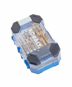 Kobalt Twist Drill Bits 14-Piece Assorted x Set Titanium Coated Hss Twist Drill Bit Set -Kobalt Best Sale 45347521