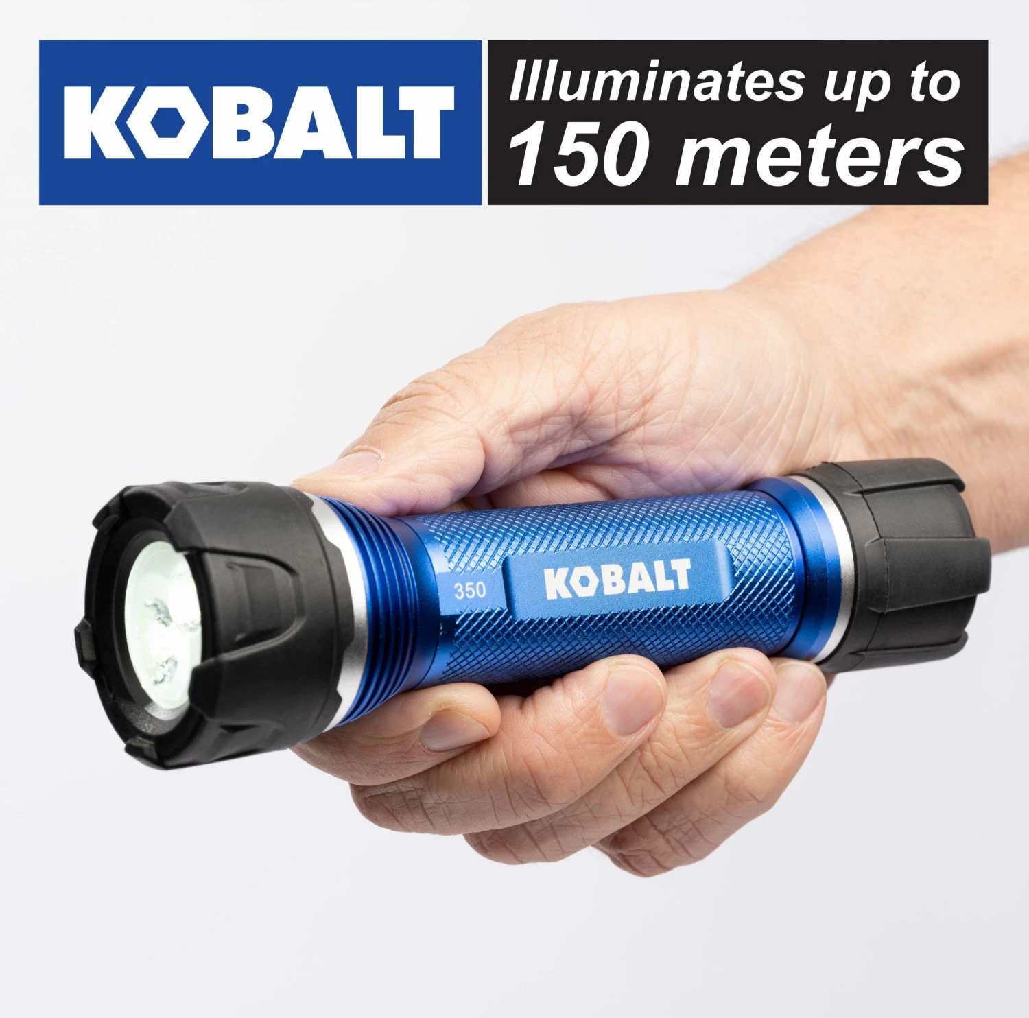 Kobalt Flashlights 350-Lumen LED Rechargeable Flashlight 2 Kobalt Flashlights 350-Lumen LED Rechargeable Flashlight - Image 2