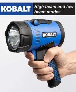 Kobalt Flashlights 1200-Lumen LED Rechargeable Spotlight Flashlight -Kobalt Best Sale 45368643 scaled