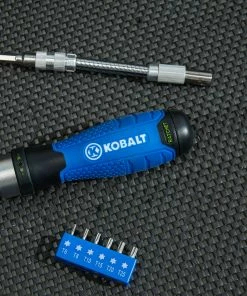Kobalt Screwdrivers 27-Piece Rubber Handle Ratcheting Set Multi-bit Screwdriver Set -Kobalt Best Sale 45373627