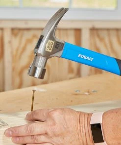 Kobalt Hammers 100-year anniversary 20-oz Smooth Face Steel Head Fiberglass Claw Hammer -Kobalt Best Sale 45373789