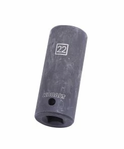 Kobalt Impact Sockets & Impact Socket Sets Metric 1/2-in Drive 22mm 6-Point Impact Socket 7 Kobalt Impact Sockets & Impact Socket Sets Metric 1/2-in Drive 22mm 6-Point Impact Socket -Kobalt Best Sale 45400323