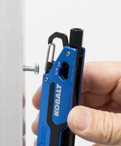 Kobalt Pocket Knives 2.87-in Stainless Steel Tanto Pocket Knife -Kobalt Best Sale 45512991 scaled